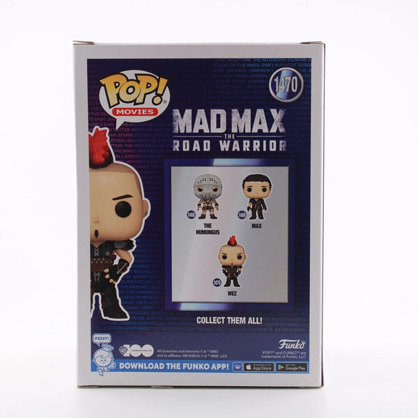 Funko Pop Mad Max Road Warrior - Wez - Warner Bros. WB 100 #1470