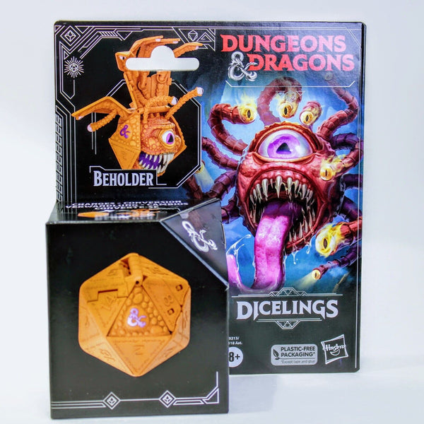 Dungeons & Dragons D&D Dicelings Beholder D20 Converting Changing Dice 2023