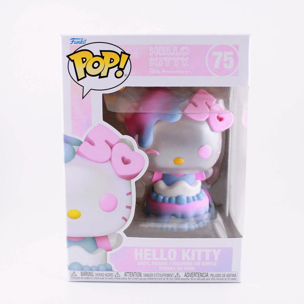 Funko Pop Sanrio Hello Kitty Birthday Cake 50th Anniversary Vinyl Figure # 75