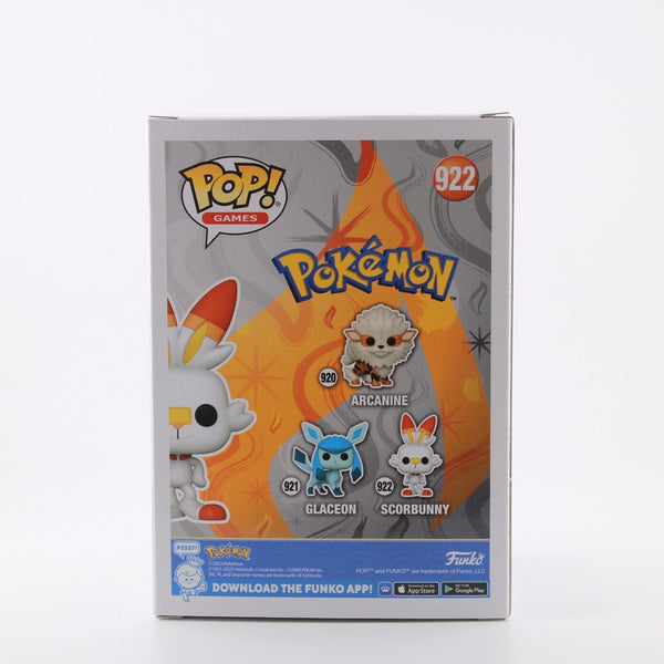 Funko Pop! Games Pokemon Scorbunny - Sword and Shield Vinyl Figure # 922