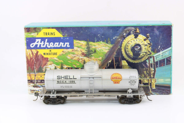 HO scale - SCCX 1225- 1 Dome Shell Tanker - Custom Deco - Athearn