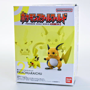 Pokemon Scale World Kanto Region Misty Trainer Box - Pikachu and Raichu Figure