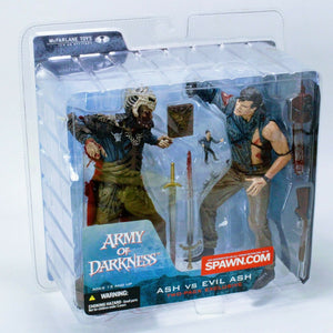 Army Of Darkness Ash Vs Evil Ash Movie - Maniacs Mcfarlane Toys 2 pack Exclusive