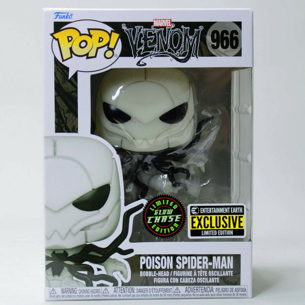 Funko Pop! Marvel Venom Poison Spider-Man Vinyl Figure CHASE Glow in the Dark