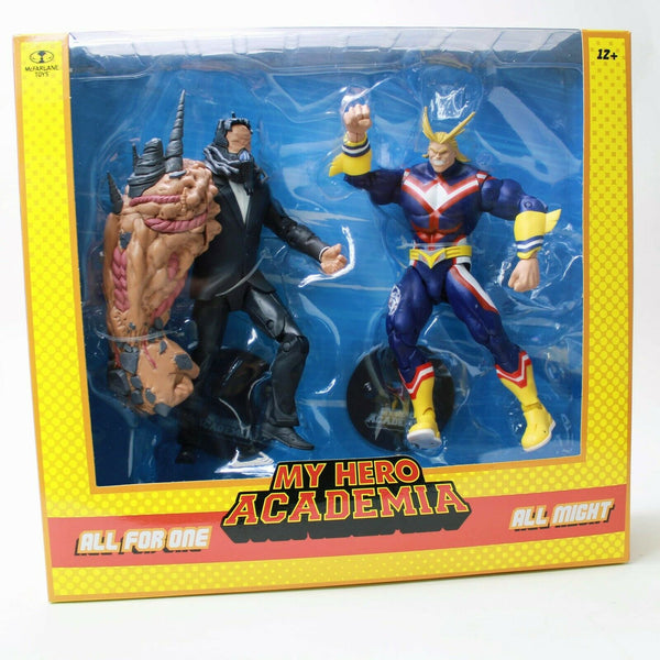 My Hero Academia McFarlane Toys All Might vs All for One 7" Action Figure 2-Pack