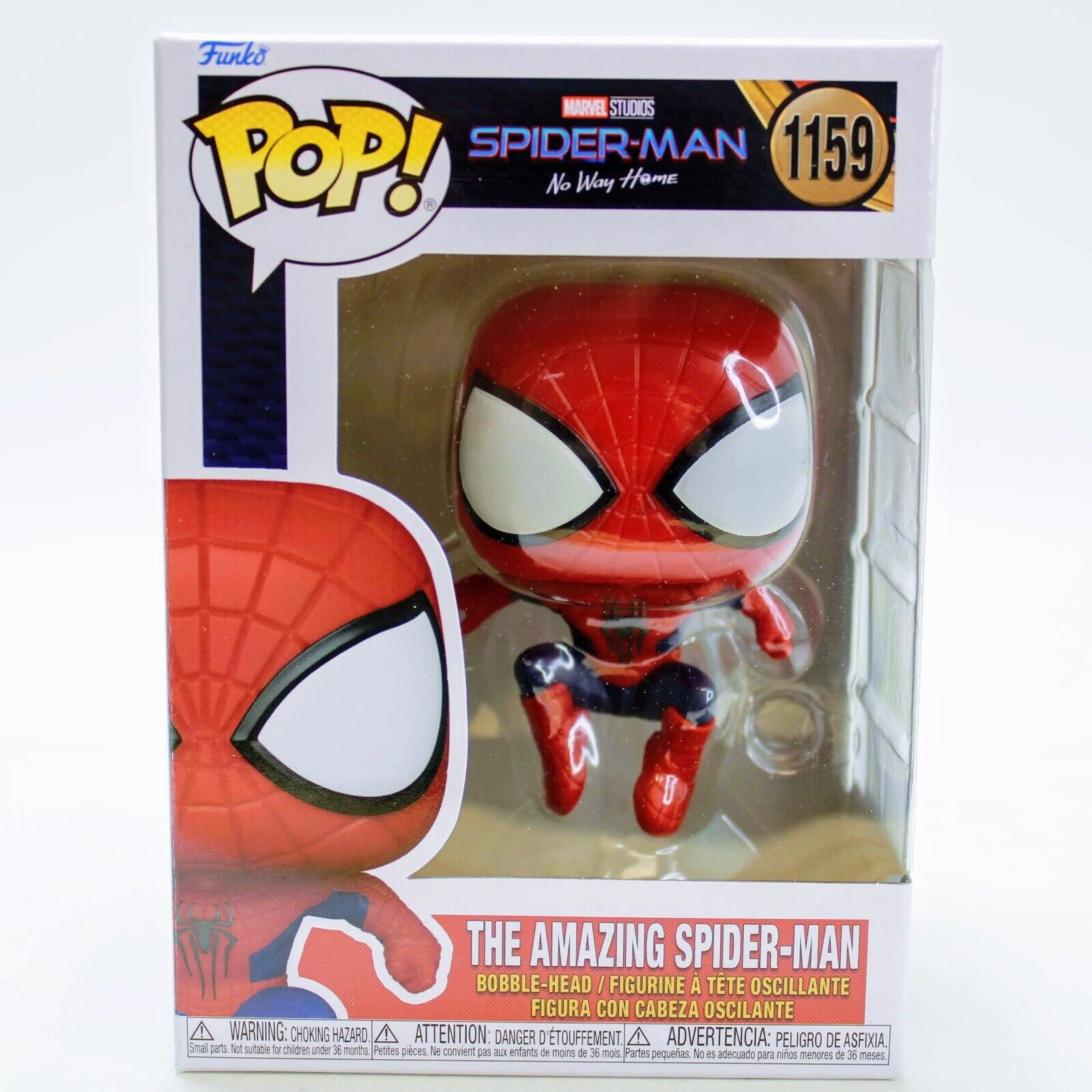 Spider-Man: No Way Home The Amazing Spider-Man Funko Pop! Vinyl Figure #1159