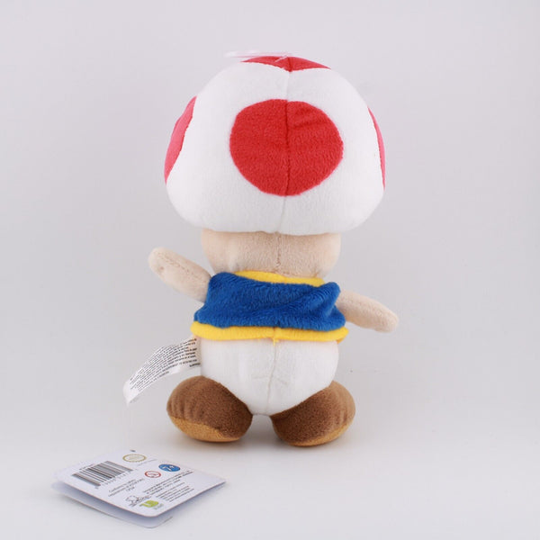 Super Mario Bros. Toad All-Star Collection Nintendo Plush ~8 inch stuffed