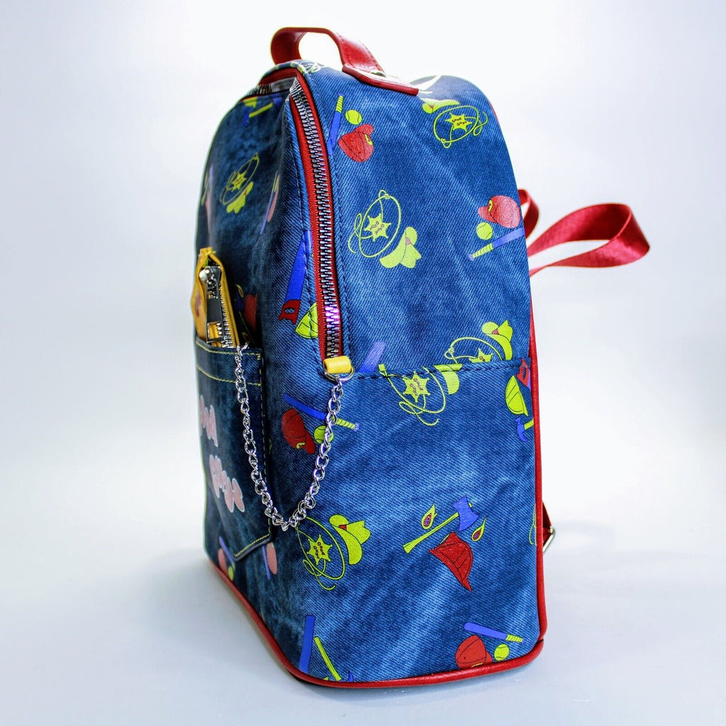 good guys chucky mini backpack Chucky Child's Play Amigo 11" Horror Mini-Backpack Good Guys Exclusive – Blueberry Cat