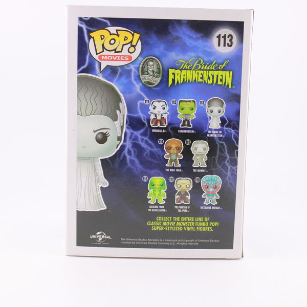 Funko Pop Movies - Bride Of Frankenstein - Universal Monsters Vinyl Figure # 113