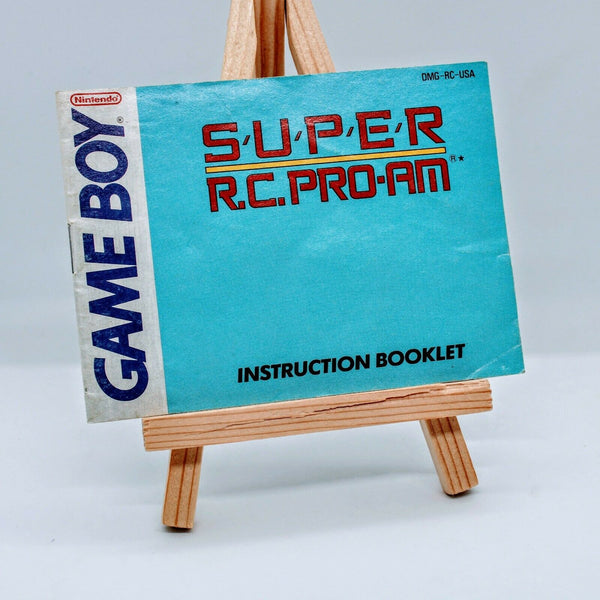 Super RC Pro-AM Racing - Game, Manual and Case - Nintendo GameBoy