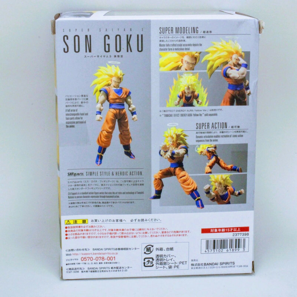 S.H. Figuarts Dragon Ball Z Super Saiyan 3 Goku Action Figure