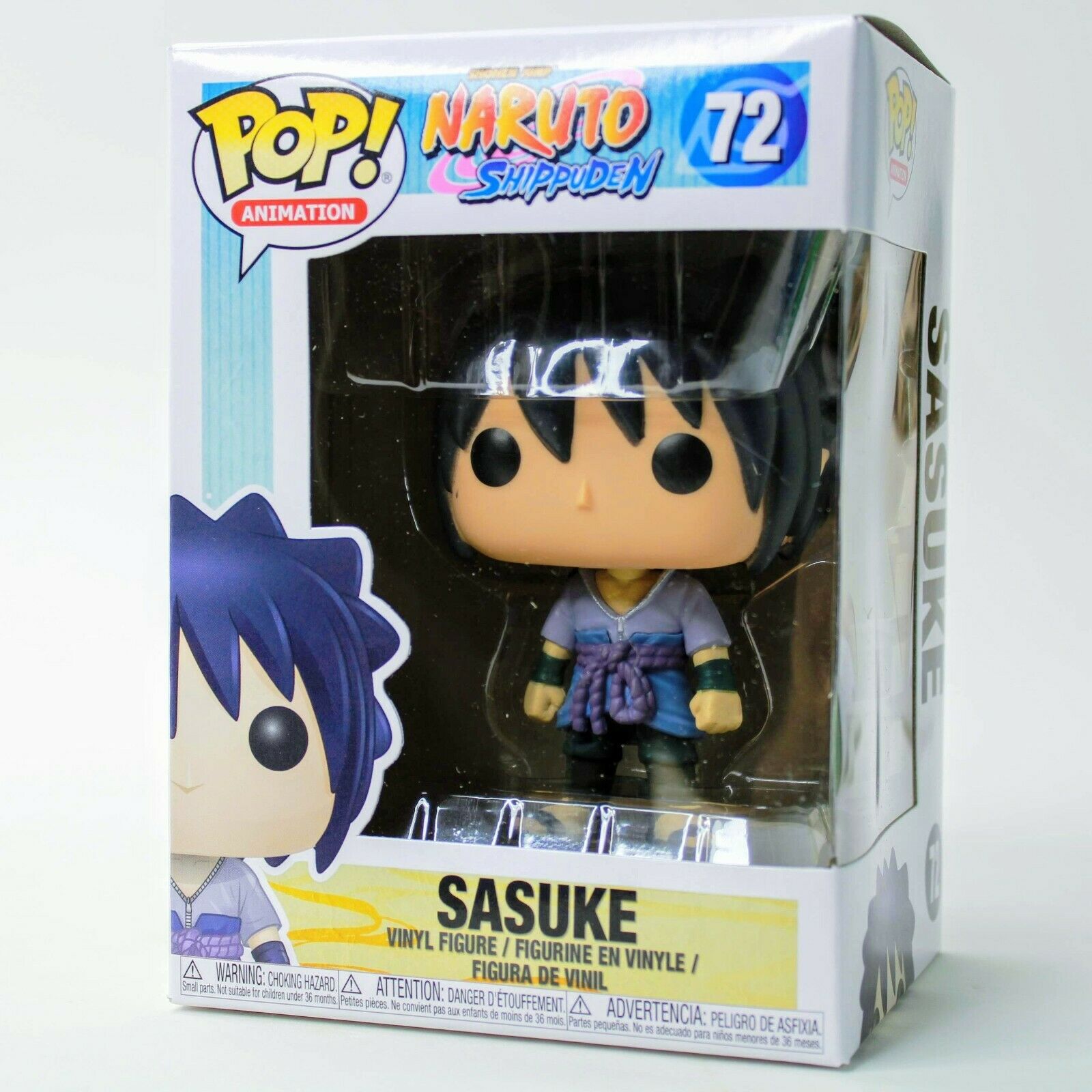 Funko Pop! Naruto Shippuden : Sasuke Vinyl Figure #72