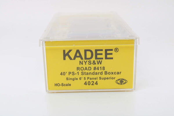 HO scale - NYS&W 418- Kadee - 40' PS-1 Boxcar - n/BLT 11-52
