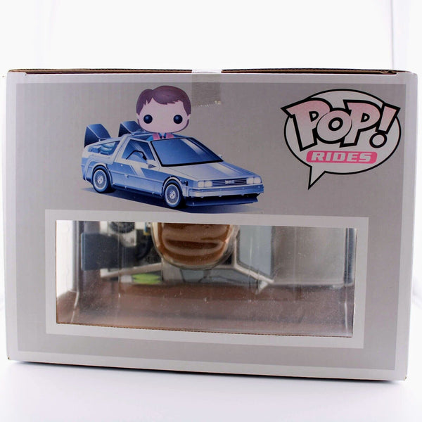 Funko Pop Rides - Back to the Future Delorean & Marty Mcfly Time Machine #02