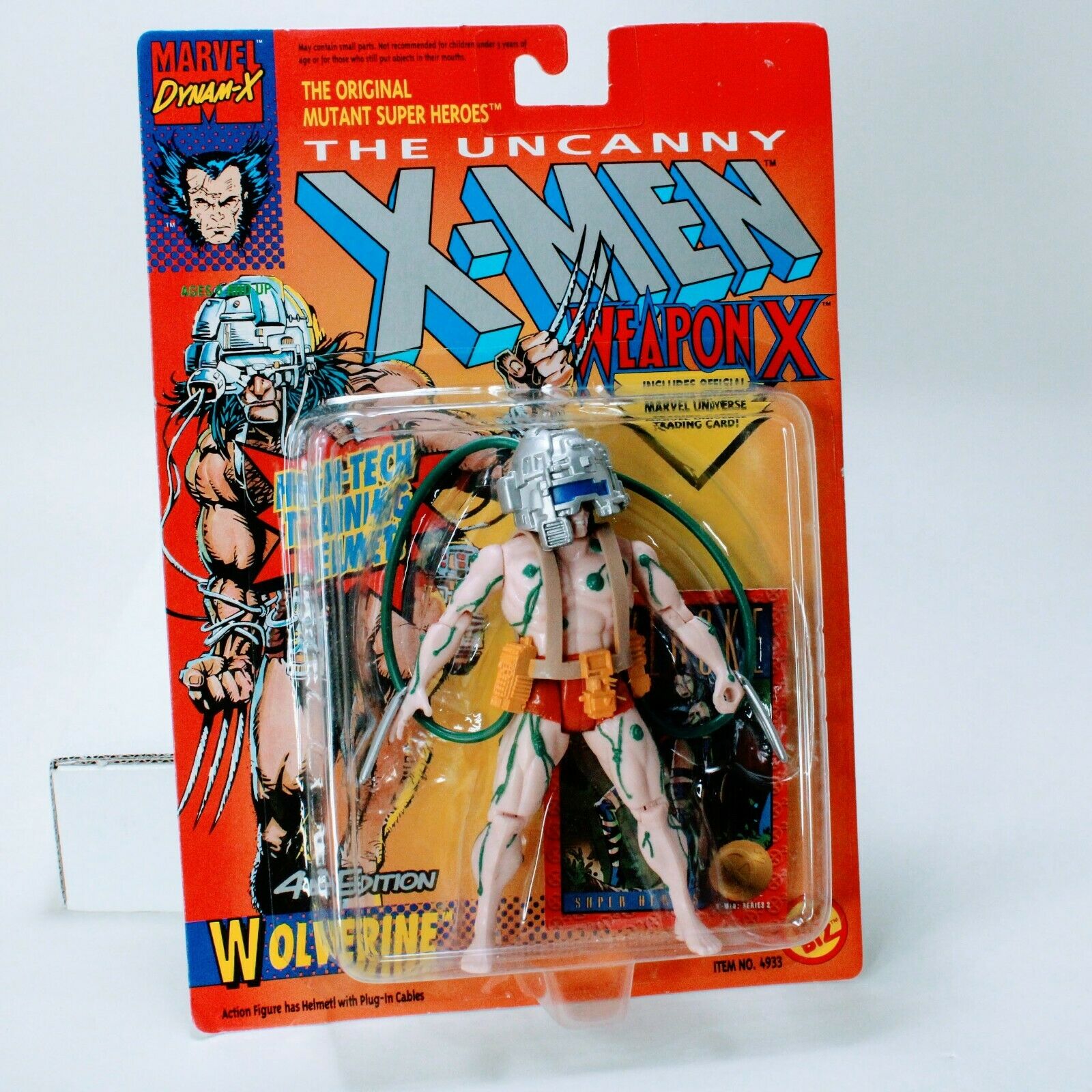 X-Men Marvel Comics Weapon X - Wolverine - Vintage Toybiz 4.75