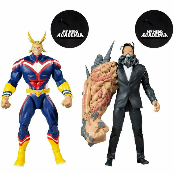 My Hero Academia McFarlane Toys All Might vs All for One 7" Action Figure 2-Pack