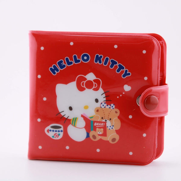 Hello Kitty Wallet Sanrio Red for Kids and Adults - Name / Address Card