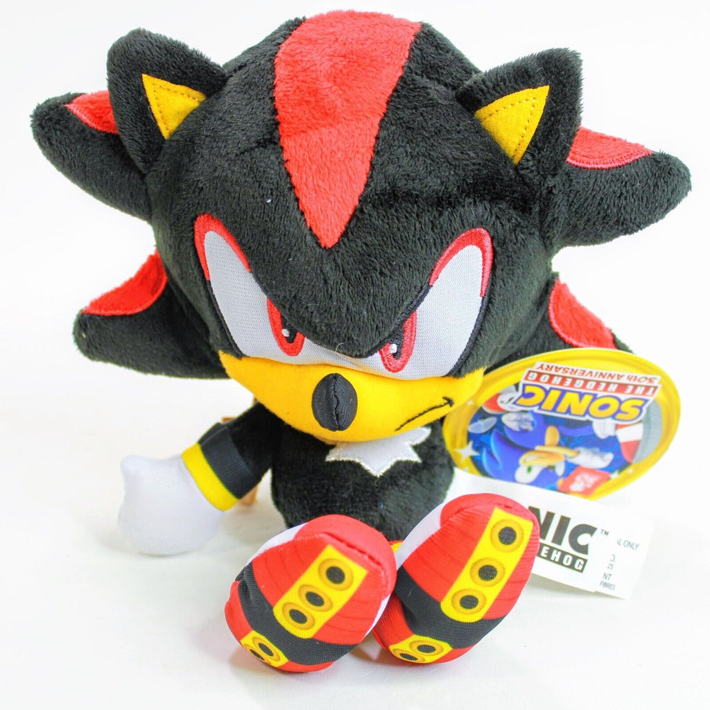 Sonic X Sonic Project SHADOW 15th Anniversary Plush Approx 18 RARE NWT HTF  Toy