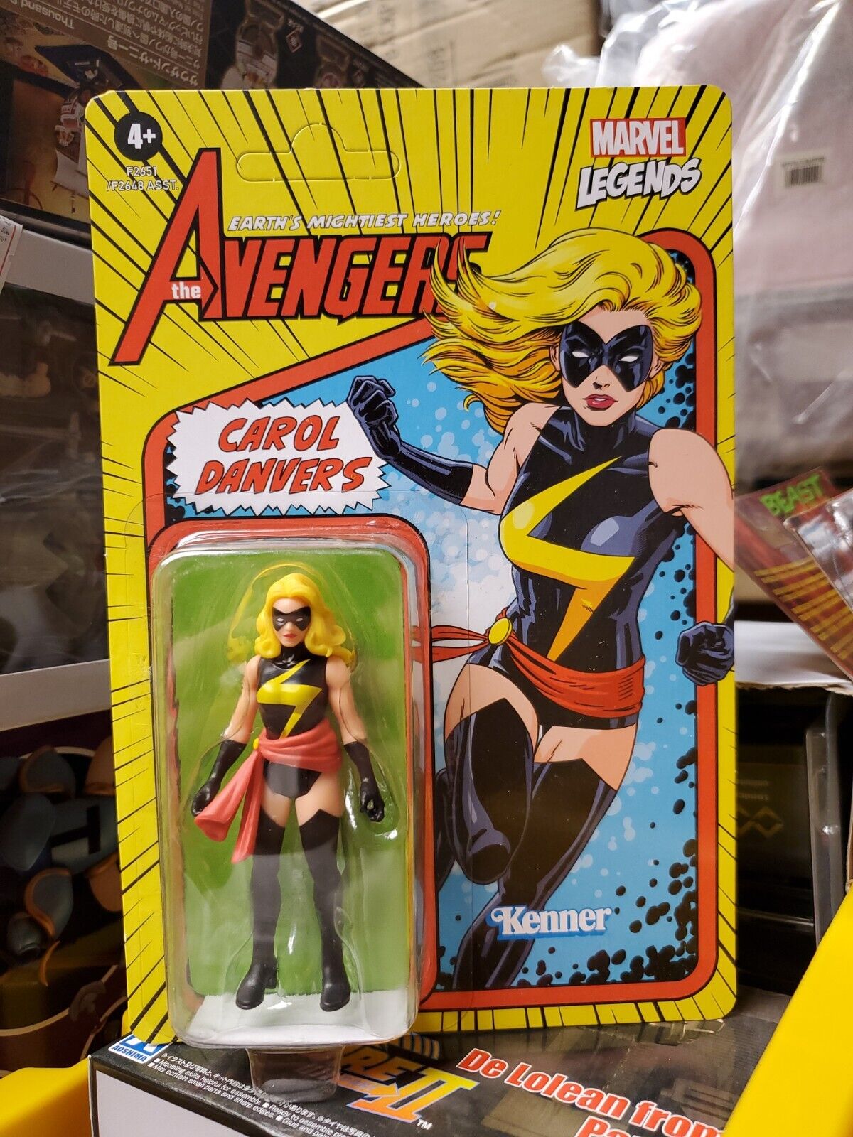 Marvel Legends Series Carol Danvers 3.75 inch Action Figure - Unpunched Mint