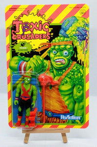 Toxic Crusaders Toxie - Super 7 3.75" ReAction Action Figure Super7 Retro