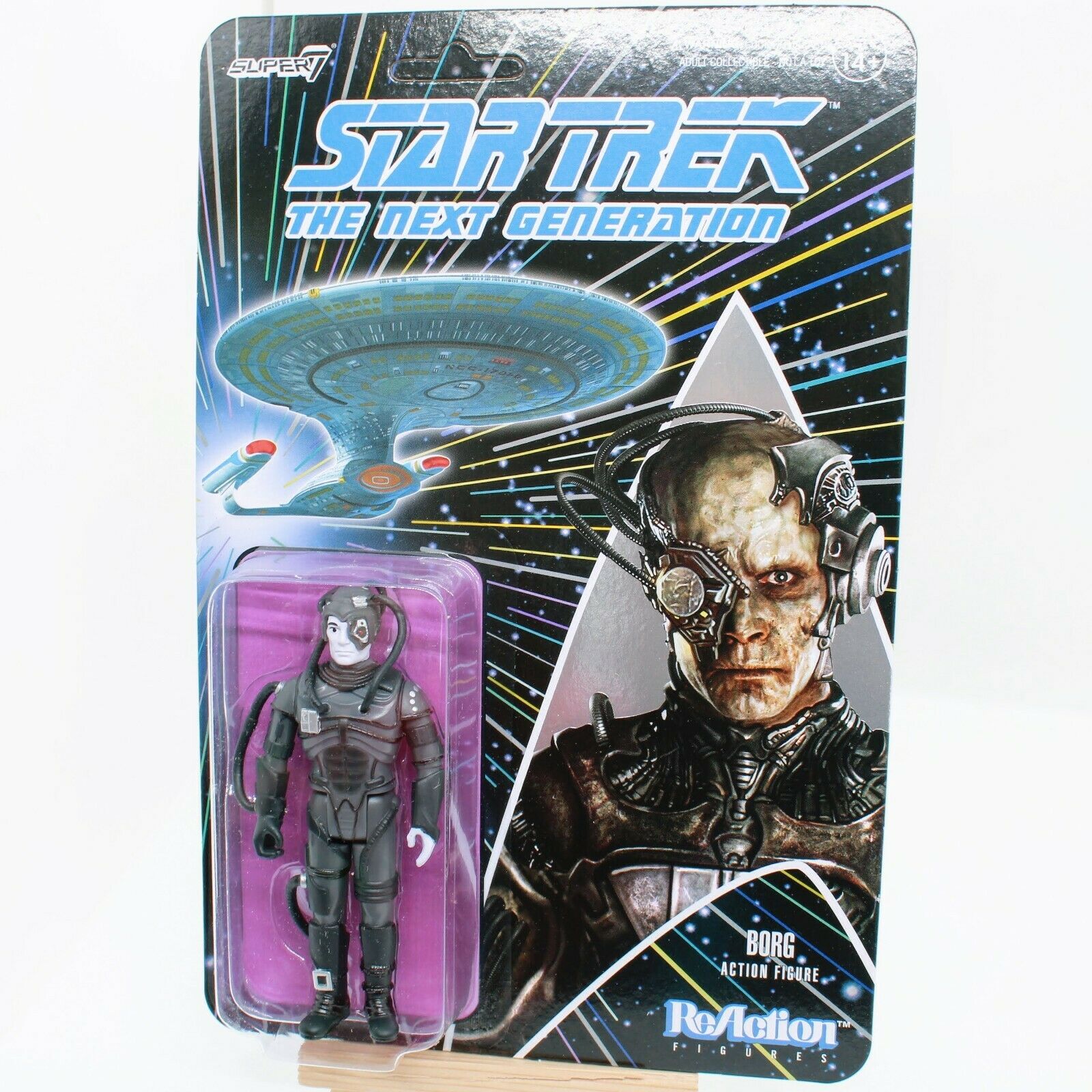 Star Trek : The Next Generation Borg - Super7 ReAction 3.75 inch Action Figure