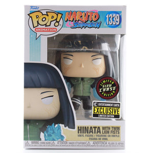 Funko Pop Naruto Shippuden CHASE Hinata w/ Twin Lion Fists EE Exclusive # 1339