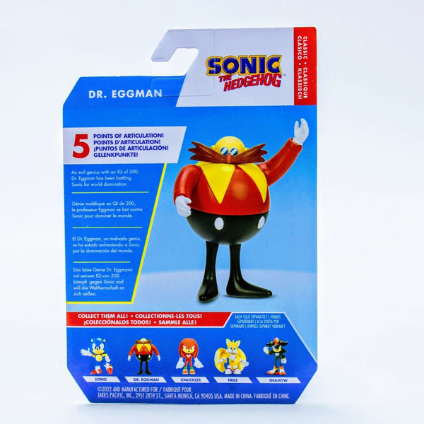 Sonic the Hedgehog - Dr. Eggman / Doctor Robotnik Jakks Pacific 2.5" Figure