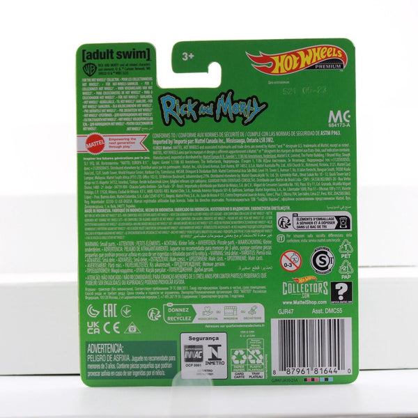 Hot Wheels Premium Rick and Morty Rick's - Sealed on Cardback Mattel