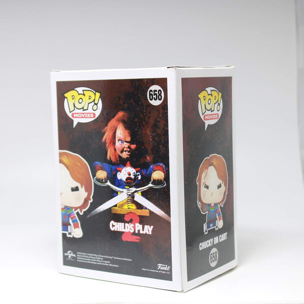 Funko Pop Child's Play 2 - Chucky on Cart - Hot Topic Exclusive Horror #658