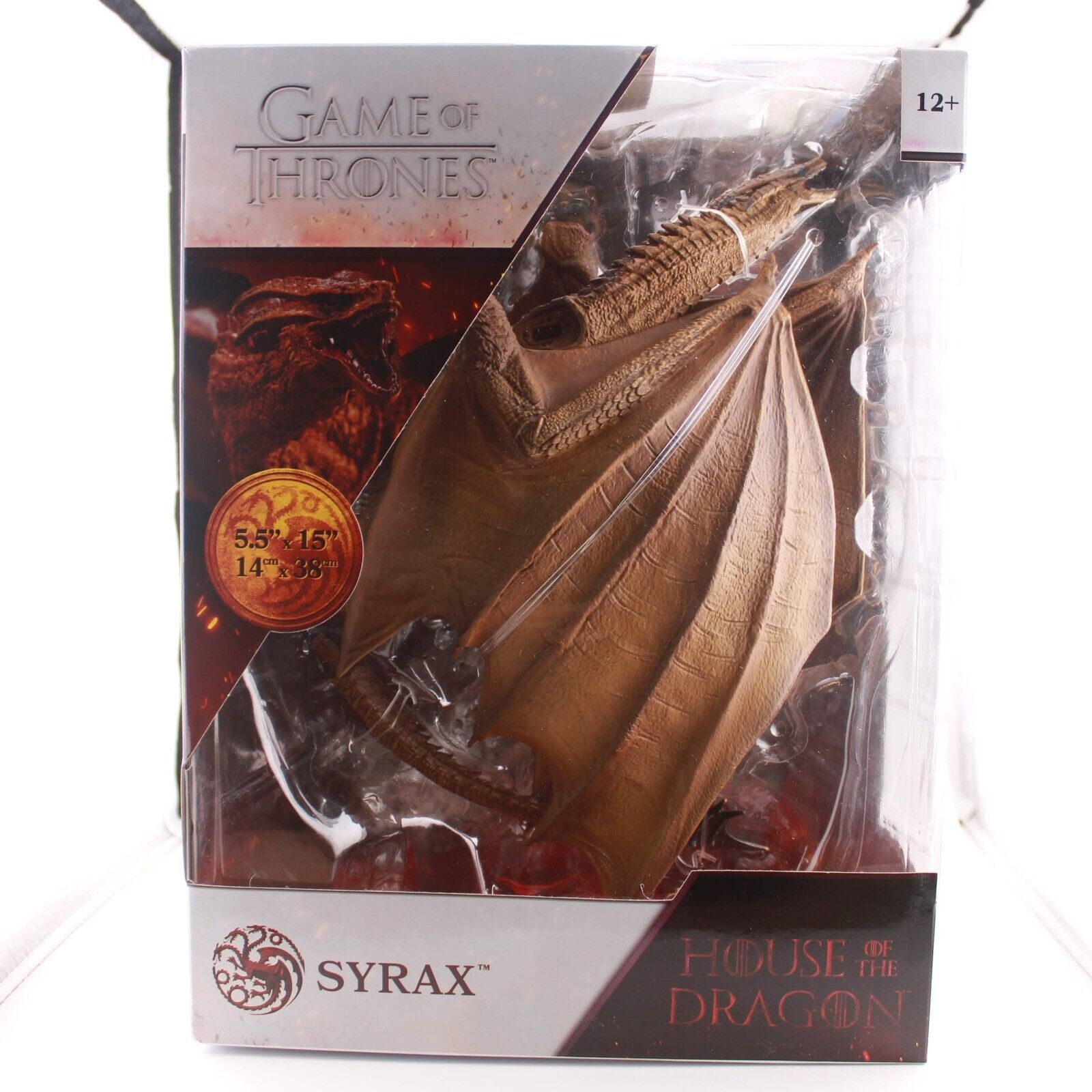 Mcfarlane Toys Game of Thrones House of the Dragon - Syrax 10" Figure / Statue