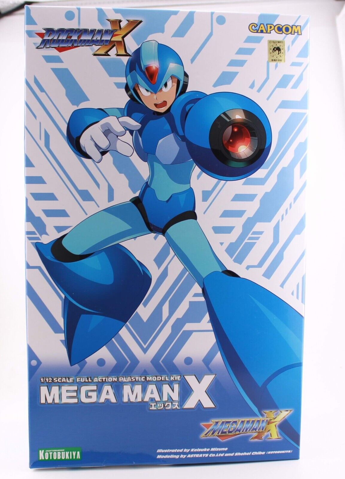 Kotobukiya Mega Man X 1/12 Scale Capcom Model Kit - Officially Licensed