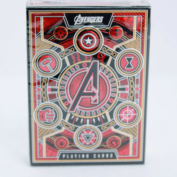 Marvel Avengers Red Ed. Playing Cards Deck - Theory 11 - Magic Tricks & Poker