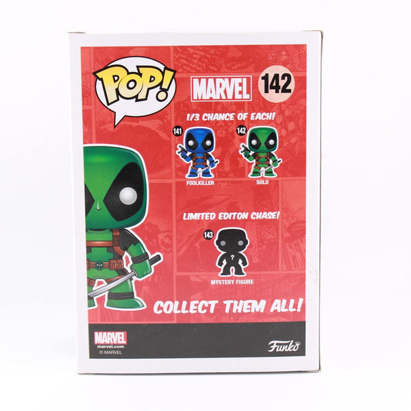 Funko POP Marvel Deadpool Solo - Green Vinyl Figure #142 - Hot Topic Exclusive