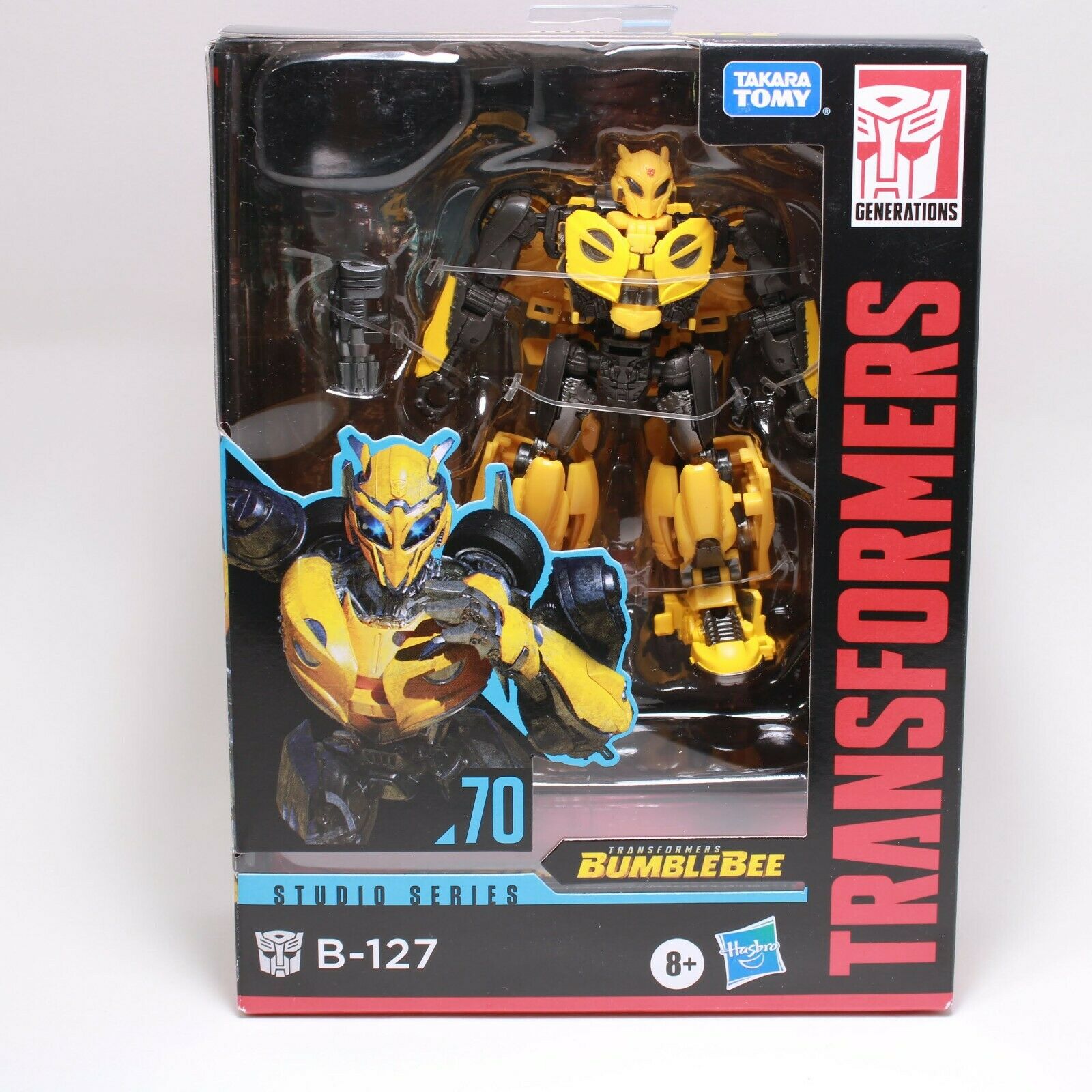 Transformers Studio Series 70 B-127 - Deluxe Class Bumblebee Movie Fig ...