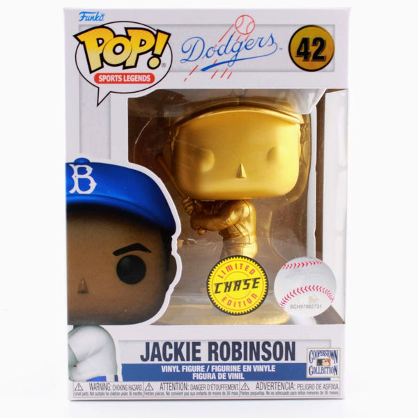 Funko Pop MLB Baseball Dodgers Jackie Robinson CHASE Vinyl Figure #42