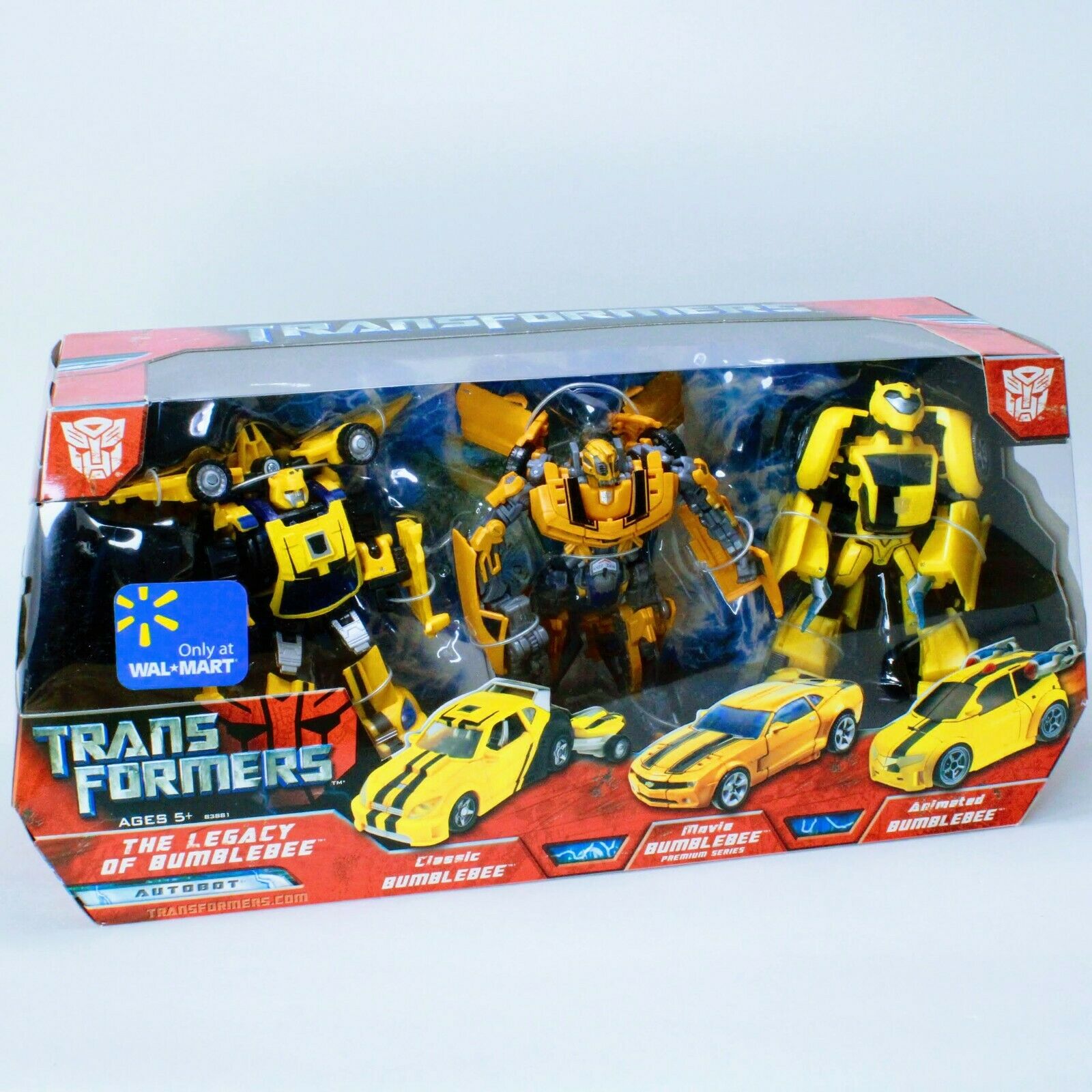 Transformers The Legacy of Bumblebee 3-pack Walmart Excl. Figures 2007 Movie