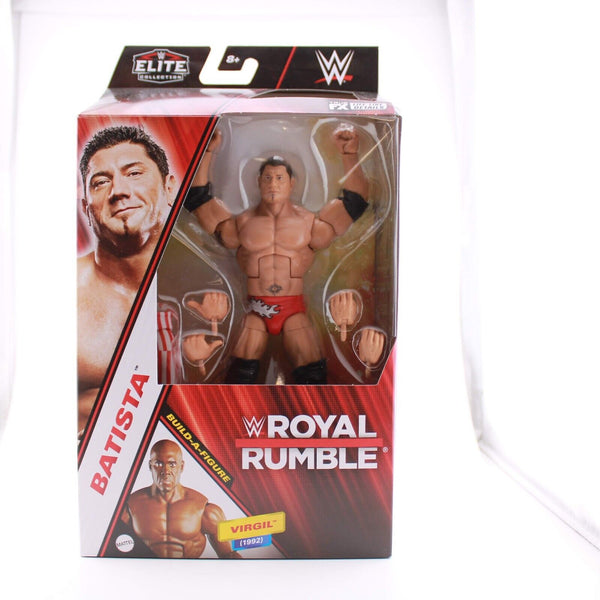 WWE Elite Royal Rumble 2024 Mattel Wrestling Figure Set of 4 - Virgil BAF