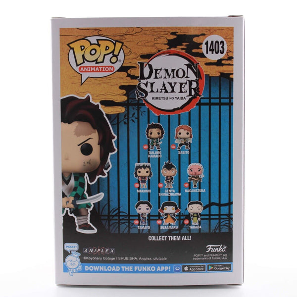 Funko Pop Demon Slayer Tanjiro Kamado Training Vinyl Figure # 1403