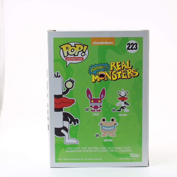 Funko Pop Animation AAAHH!!! Real Monsters Oblina Nickelodeon Figure #223
