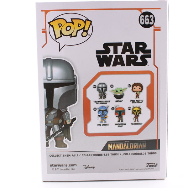 Funko Pop Star Wars : The Mandalorian Season 3 - Mandalorian with Darksaber 663