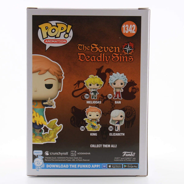 Funko Pop Anime The Seven Deadly Sins King - Vinyl Figure # 1342