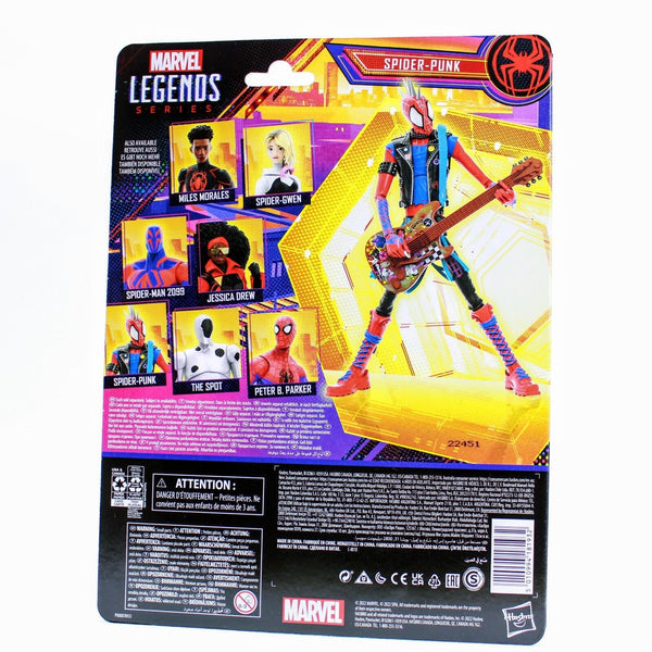 Marvel Legends Spider-Man Spider-Punk - Across The Spider-Verse Part 6" Figure