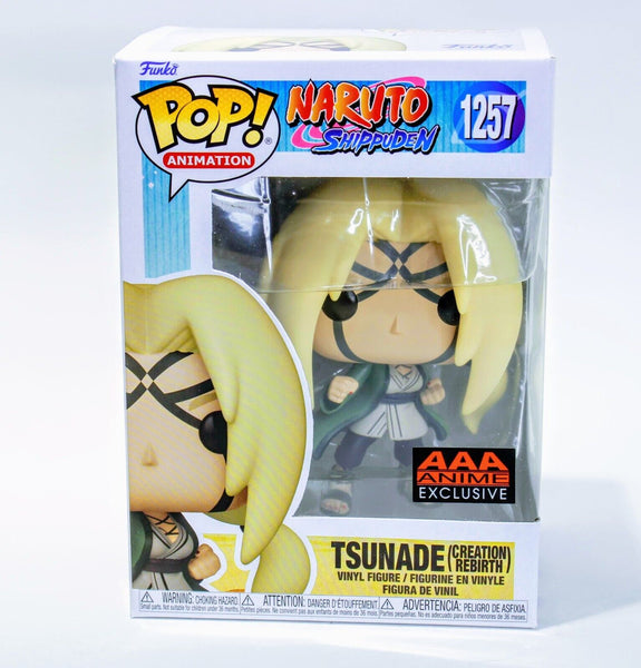 Funko Pop Naruto Shippuden Tsunade - Creation Rebirth AAA Anime Exclusive # 1257