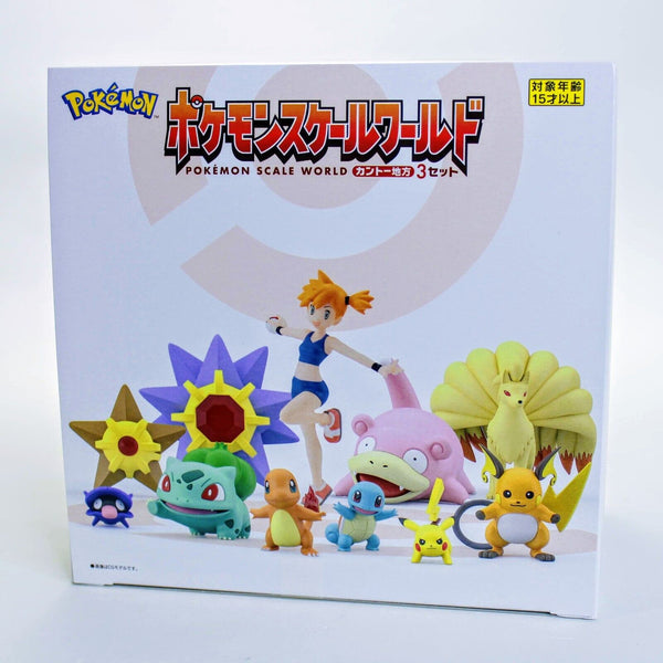 Pokemon Scale World Figure Kanto Region Complete Set of 11 Ninetales Misty