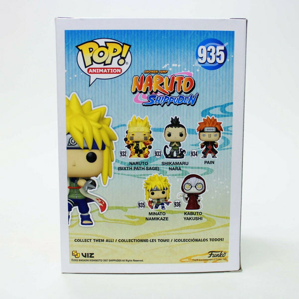 Funko Pop! Anime Naruto Shippuden Minato Namikaze AAA Exclusive Vinyl Figure 935
