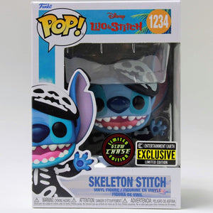 Funko Pop Disney Lilo & Stitch: Skeleton Stitch CHASE Glow GITD Vinyl Figure