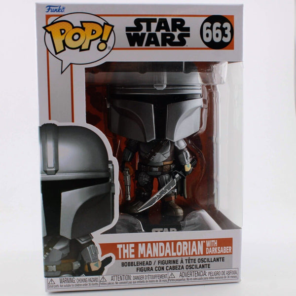 Funko Pop Star Wars : The Mandalorian Season 3 - Mandalorian with Darksaber 663