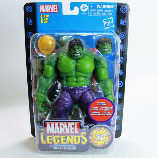 Marvel Legends Hulk - Retro Classic 20th Anniversary 6" Figure - Series 1 ToyBiz