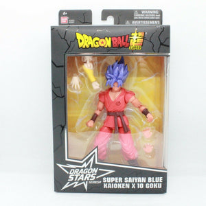 Dragon Ball Z Super Saiyan Blue Kaioken x 10 Goku - Dragon Stars Series 6 Figure