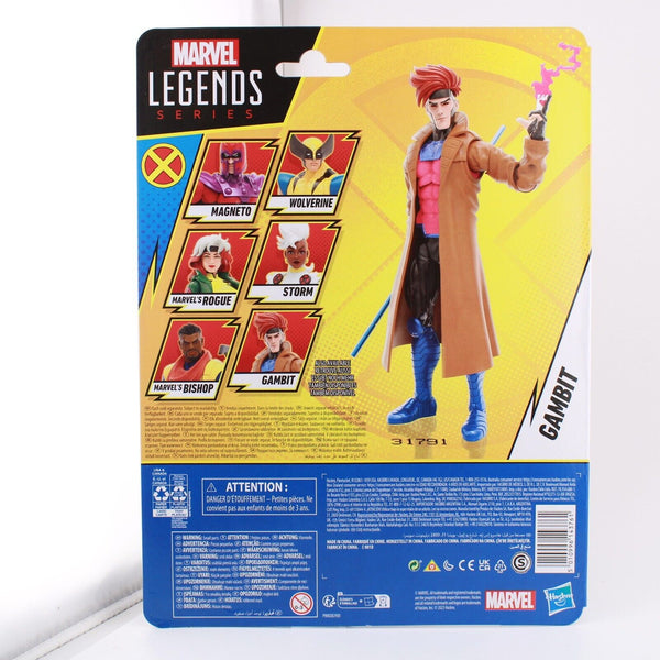 Marvel X-Men '97 Animated Retro Legends GAMBIT - 6" Hasbro 2023 Action Figure